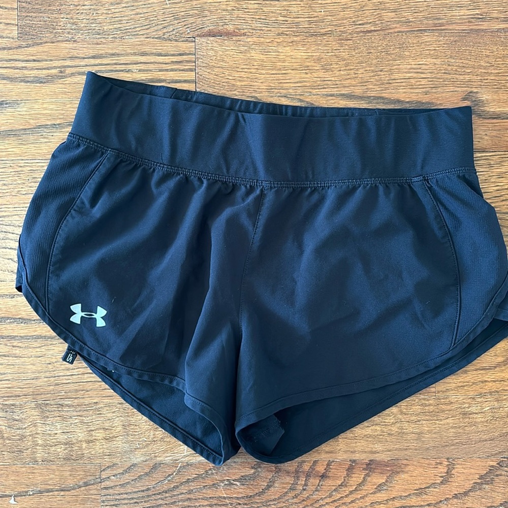 Under Armour fitted black shorts